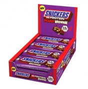 12x Snickers Hi-Protein Peanut Brownie 50g